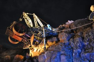 Night Time Details at Mysterious Island