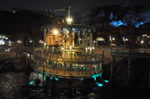 Night Time Details at Mysterious Island